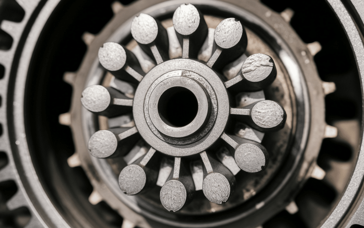 Engrenages abimes fuite joint spi boite de vitesse