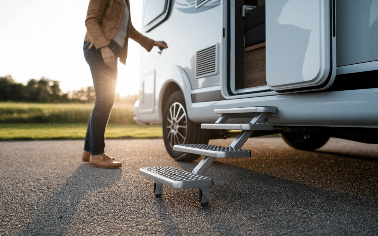 marche pied camping-car fiat ducato surface antidérapante