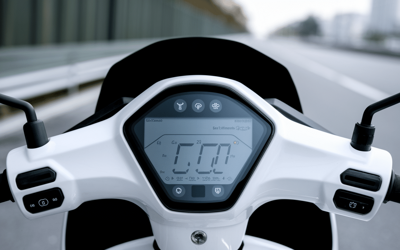 Tableau de bord digital pcx125 avec sécurité ABS