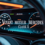 voyant moteur mercedes classe a tableau de bord orange