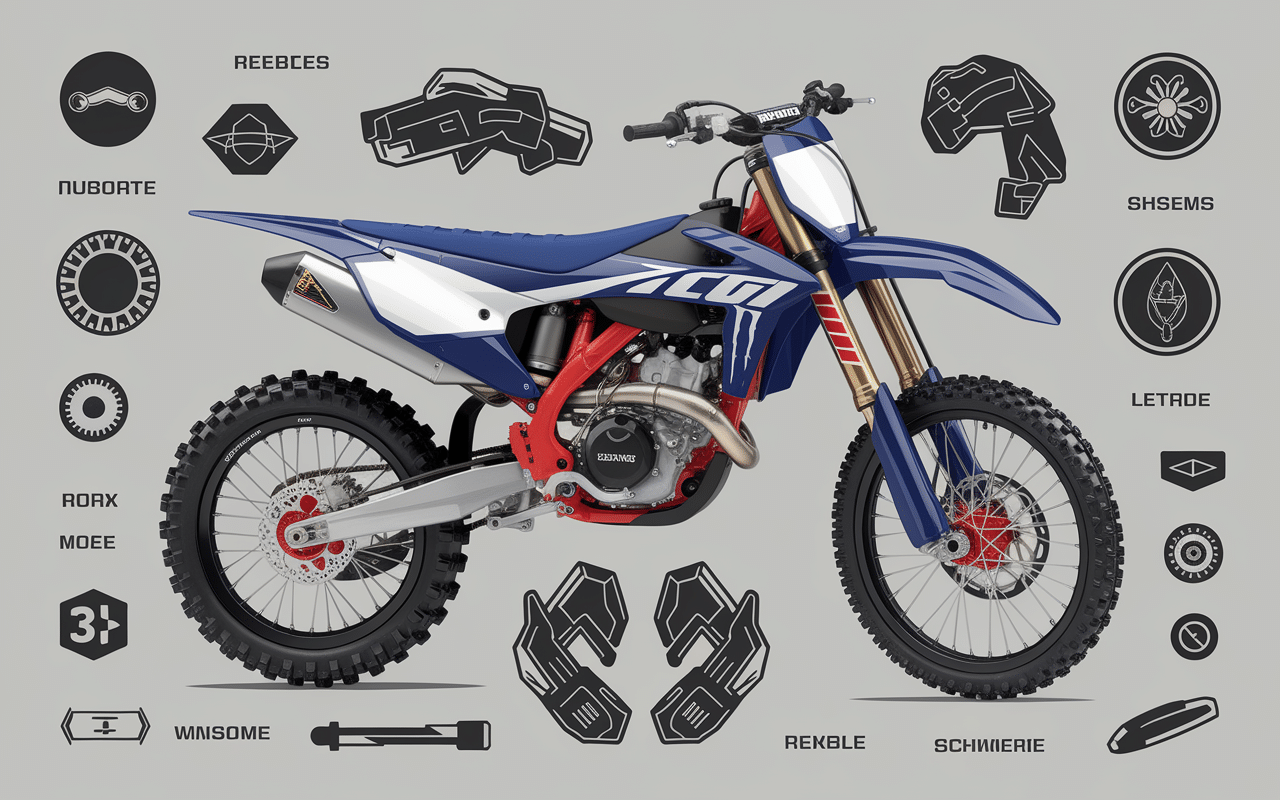 moteur 125 yz 2000 vue technique