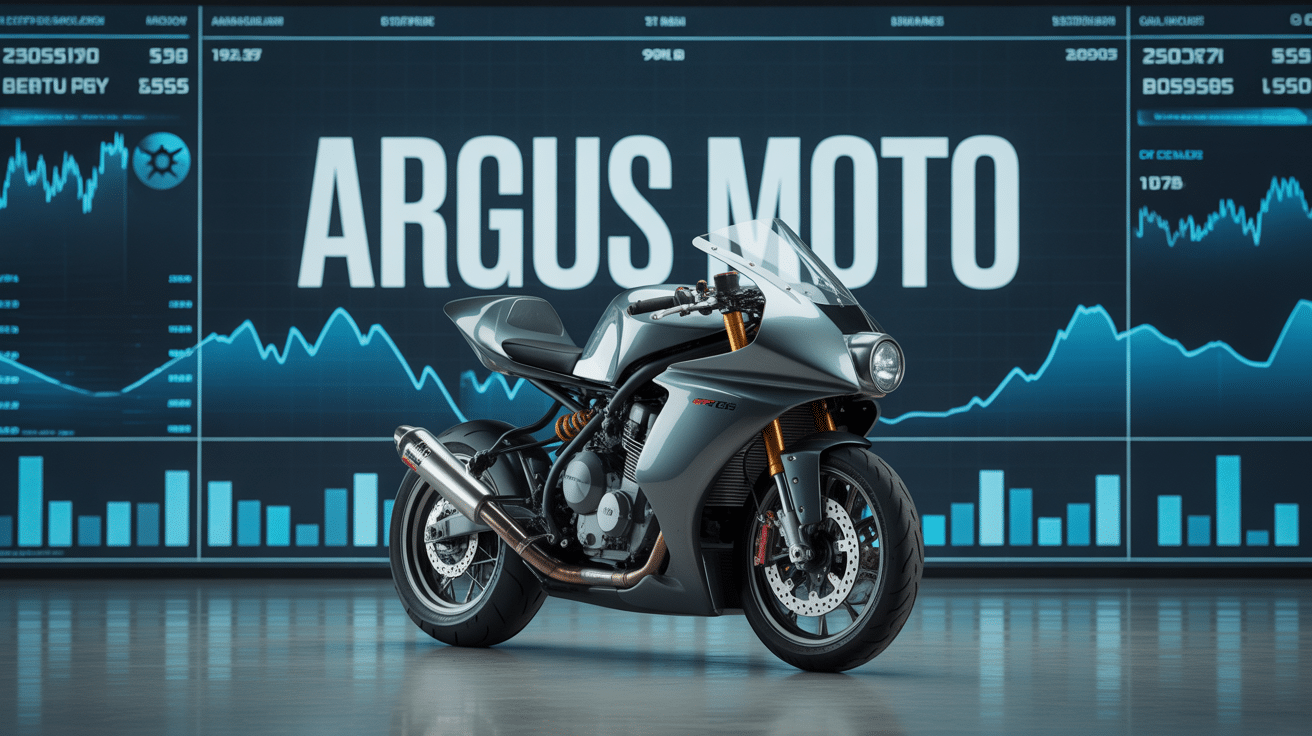 argus d une moto graphique valeur