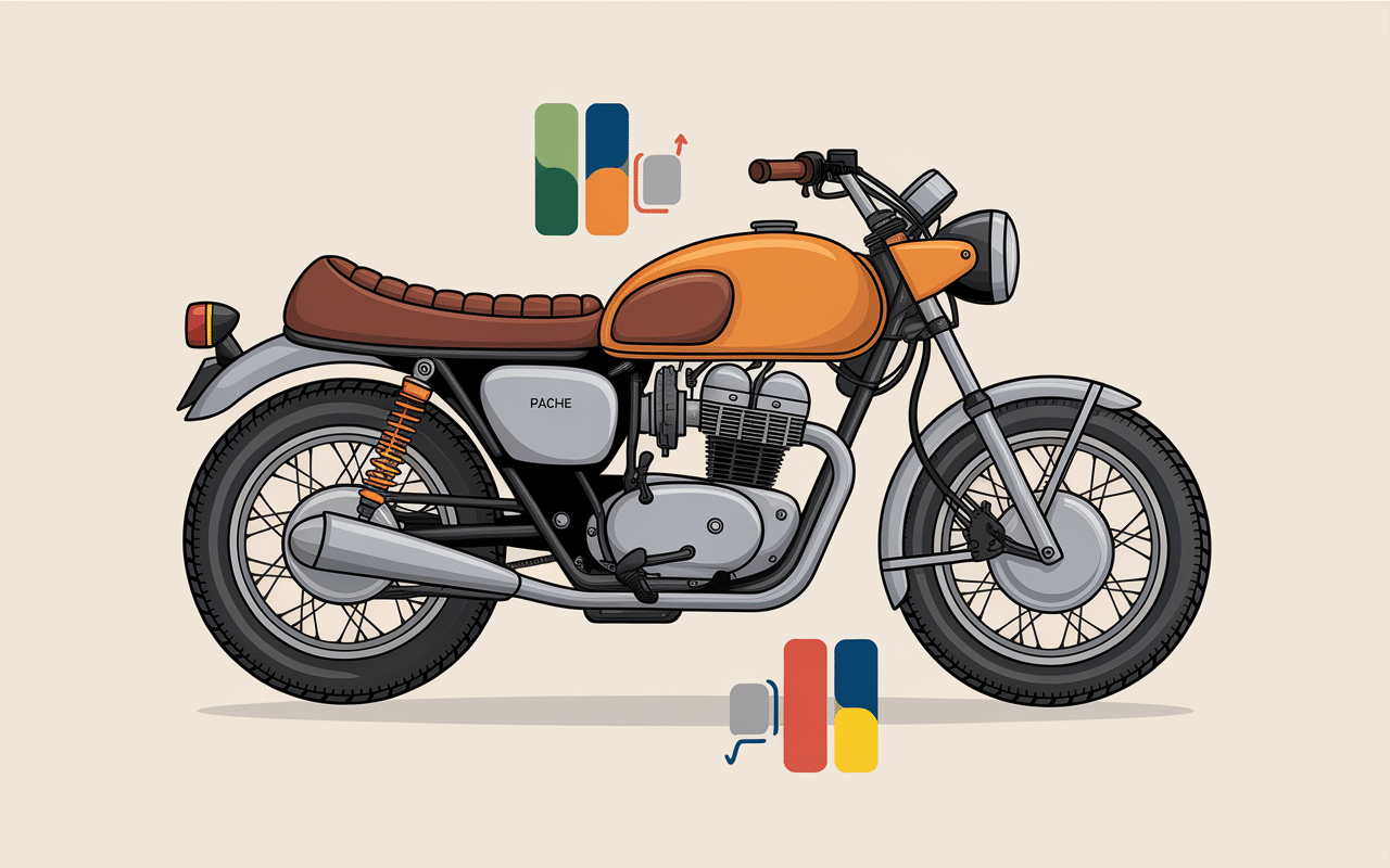 Comment passer les vitesses en moto schéma commandes embrayage accélérateur sélecteur