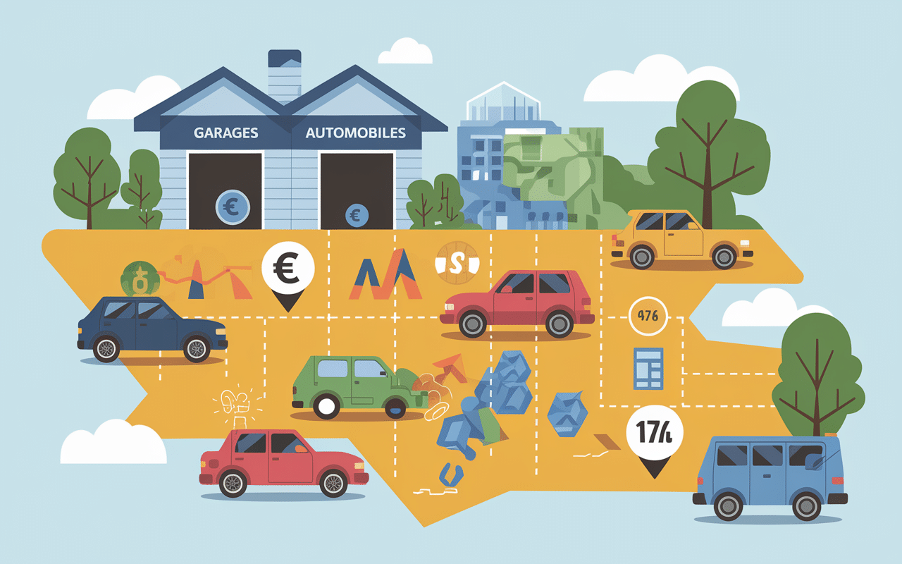 dieseliste prix carte garage france