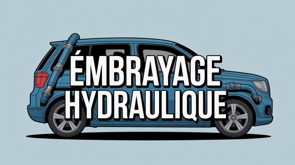 Système embrayage hydraulique coupe technique