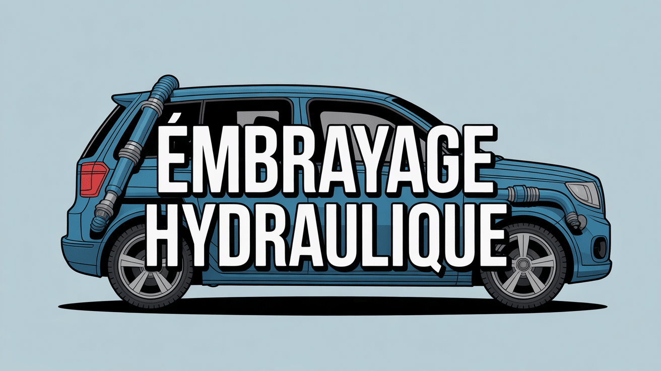 Système embrayage hydraulique coupe technique