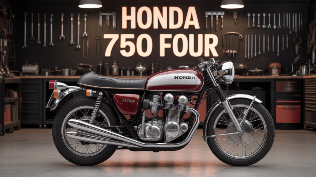 honda 750 4 moto classique vintage années 70