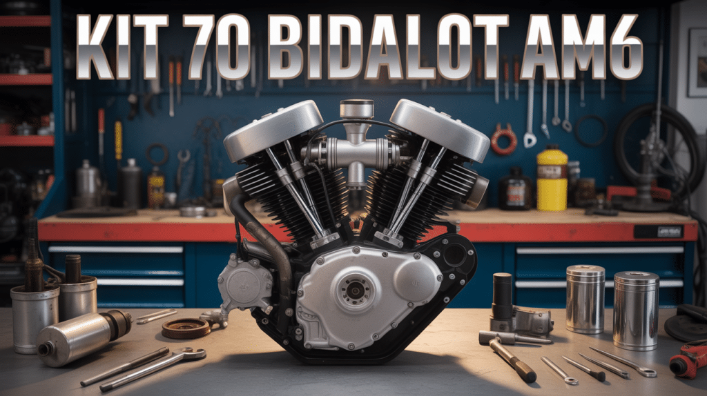 Kit 70 bidalot am6 moteur sur établi démonté