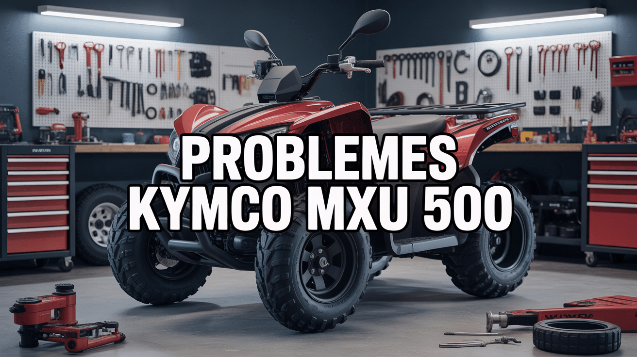kymco mxu 500 problème en atelier avec outils