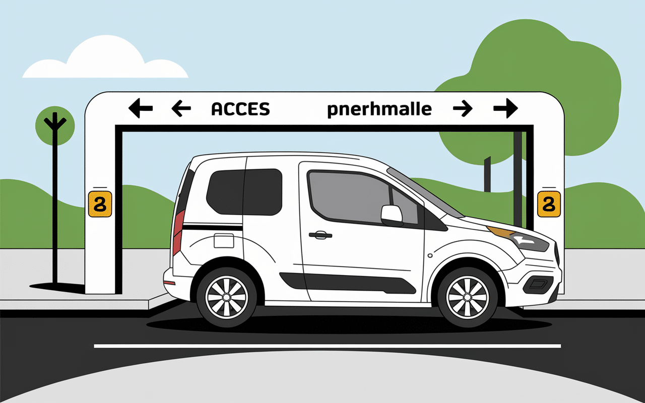 Meilleur van aménagé moins de 2m passant sous barrière parking