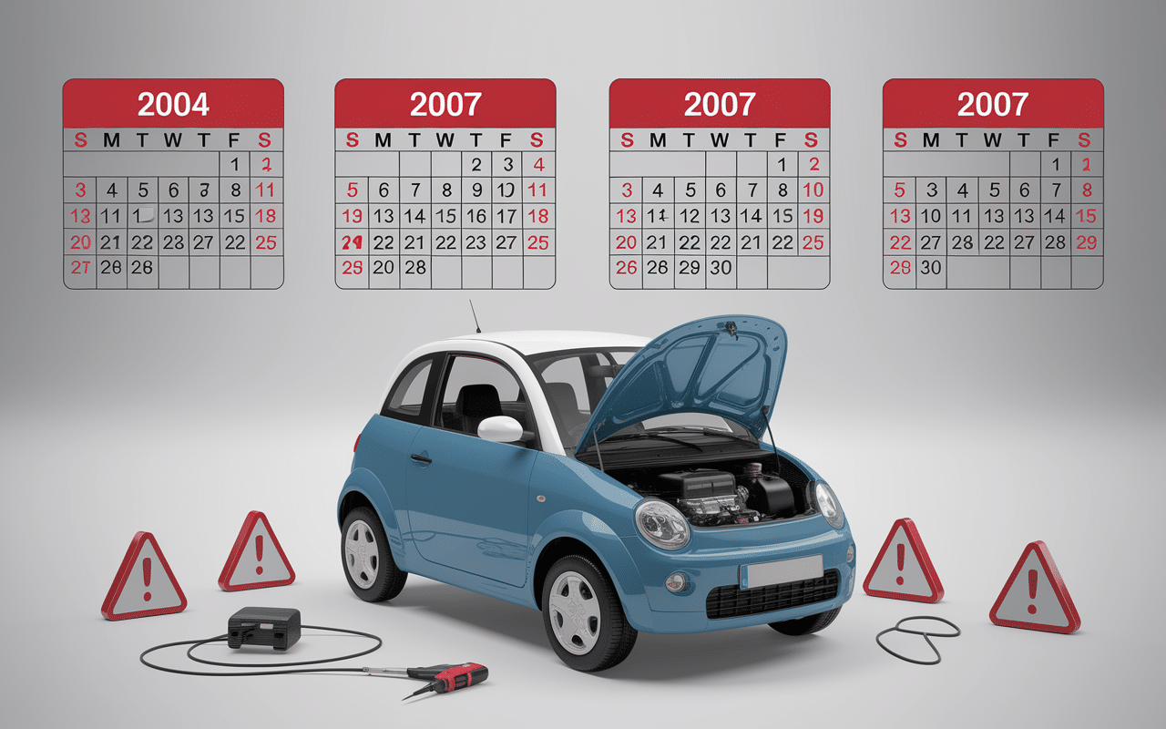 Modus modèle à éviter années 2004 2007 panne