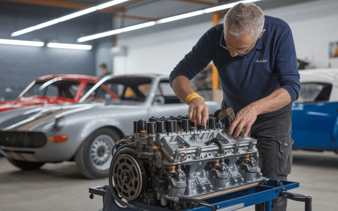 peter miles pilote atelier restauration ford historique