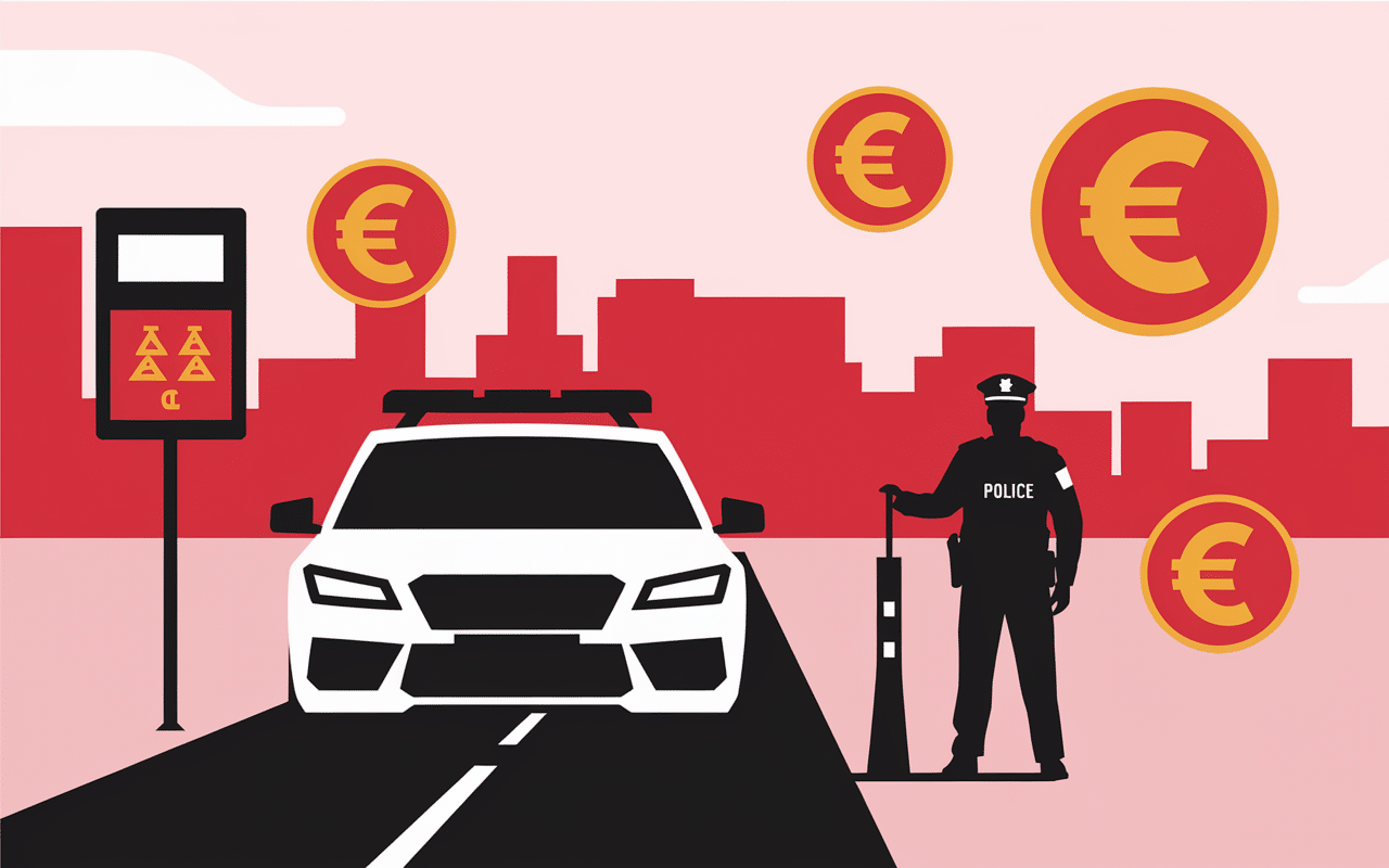 peut on avoir un couteau dans sa voiture illustration contrôle routier amende