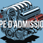 Vue coupe moteur pipe dadmission