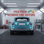 Atelier carrosserie prix pour repeindre voiture