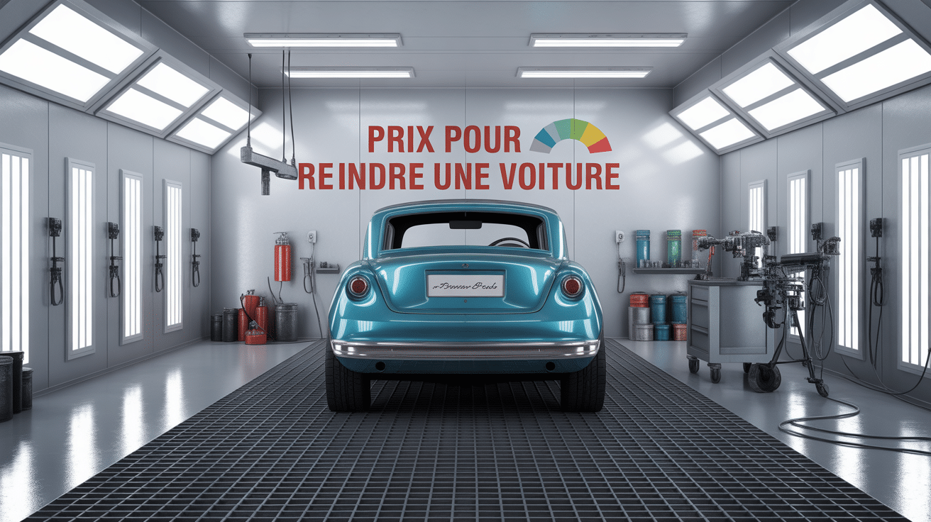 Atelier carrosserie prix pour repeindre voiture