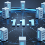 illustration réseau global f1 dns 1.1.1.1