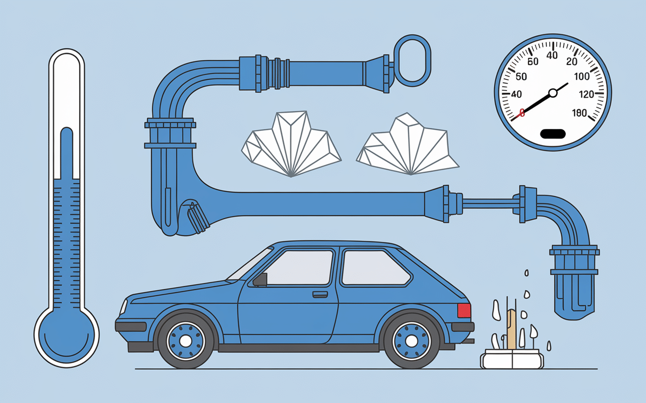Schéma système SCR surdosage anti-cristallisant AdBlue