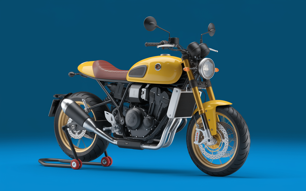 simulation covering moto interface tablette options 3d