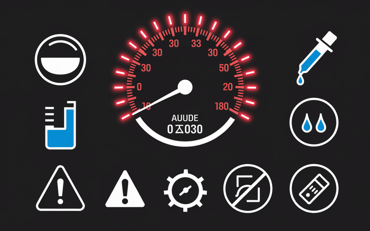 Tableau de bord surdosage anti-cristallisant AdBlue