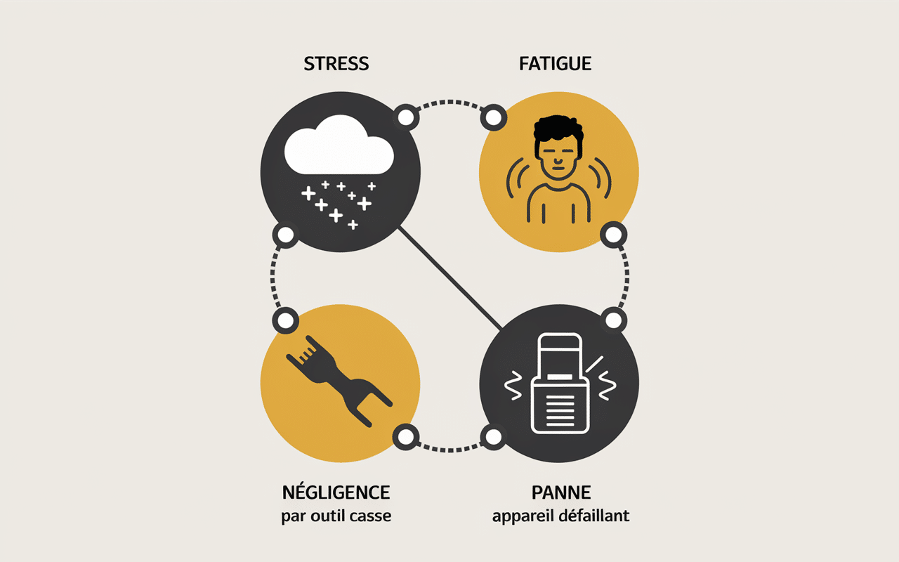Tout tombe en panne autour de moi cercle vicieux causes pannes