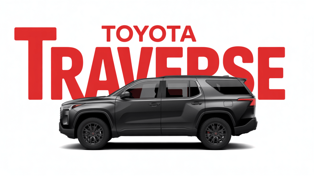 illustration toyota traverse suv question