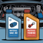 huile sae 30 ou 15w40 deux bidons moteur voiture