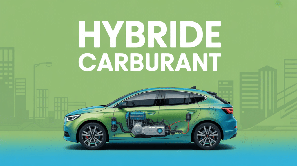 hybride carburant moteur et composants voiture moderne