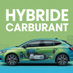 hybride carburant moteur et composants voiture moderne