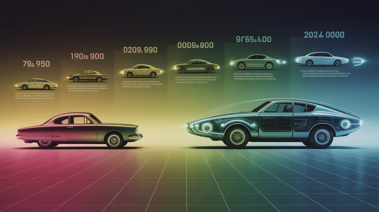 Evolution marque de voiture espagnol vintage a moderne