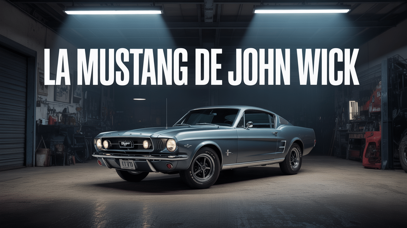 mustang in john wick vue avant garage