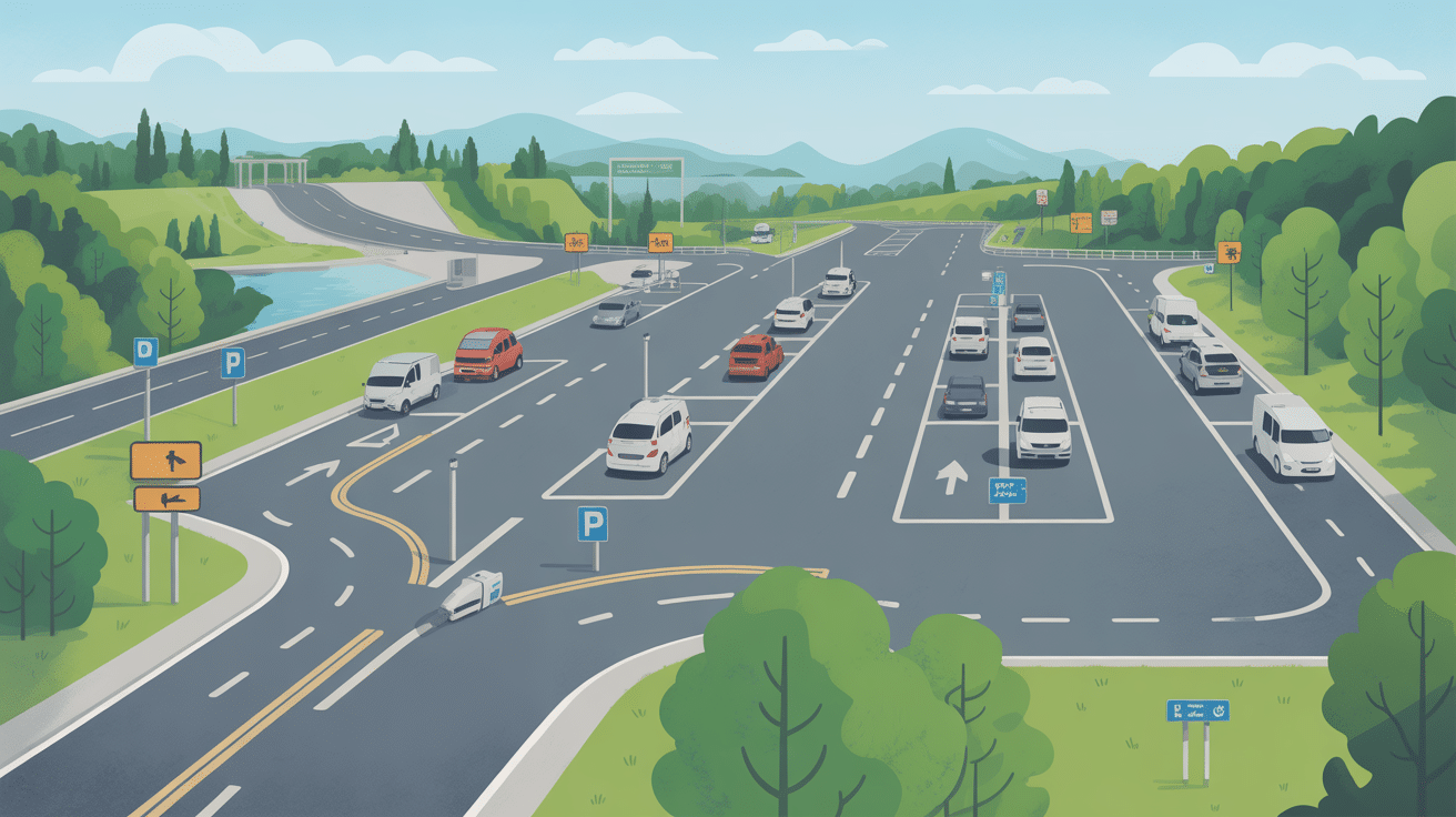 aire de covoiturage des longs champs accès localisation