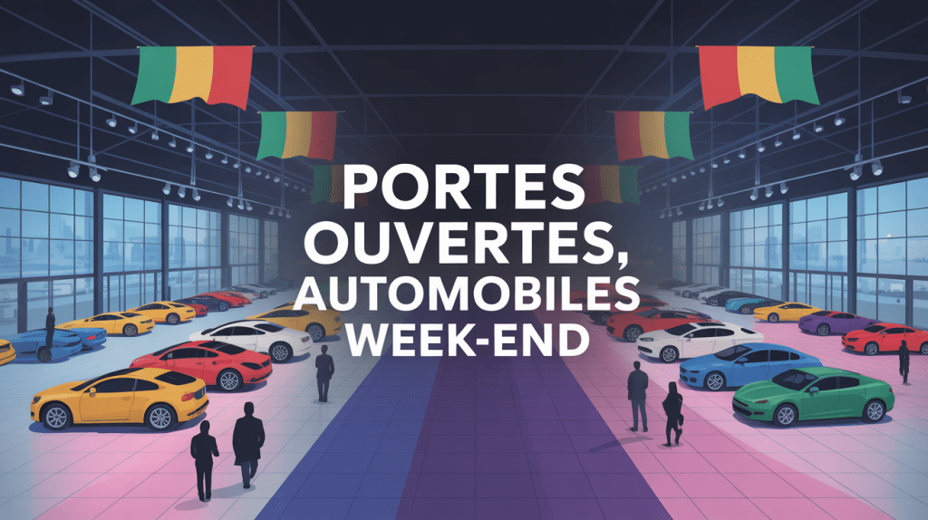 Showroom moderne portes ouvertes voitures ce week-end 2024