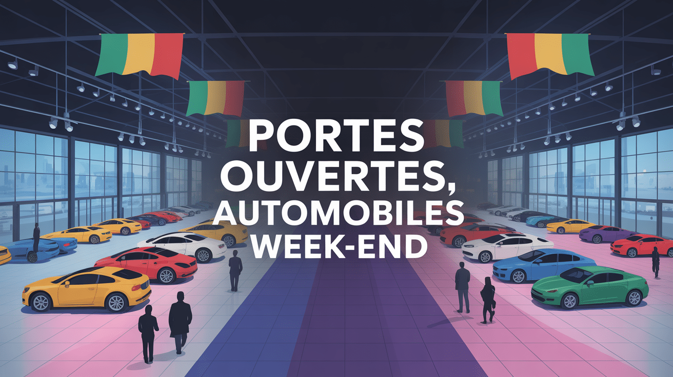 Showroom moderne portes ouvertes voitures ce week-end 2024