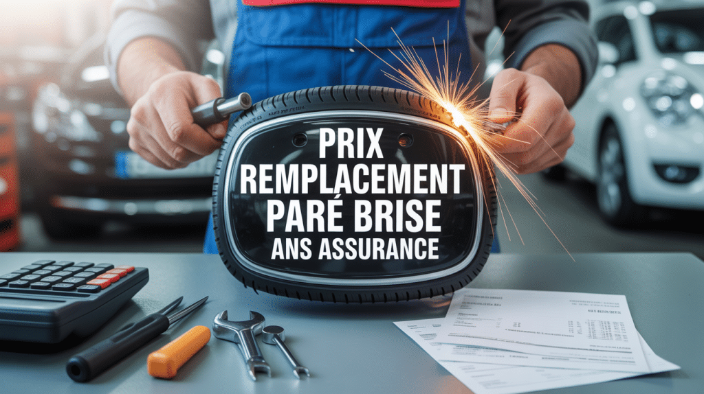 prix remplacement pare brise sans assurance visuel atelier