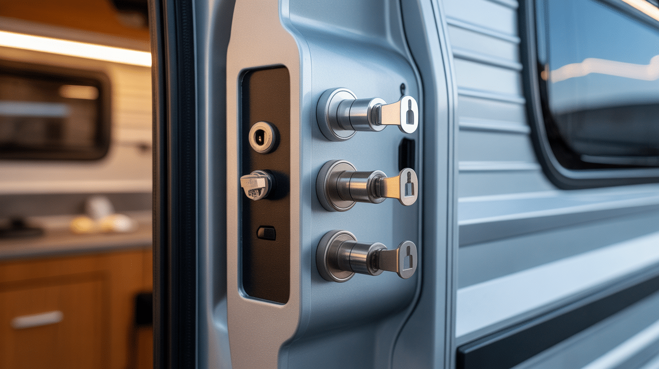 différents types serrure camping-car fiat ducato