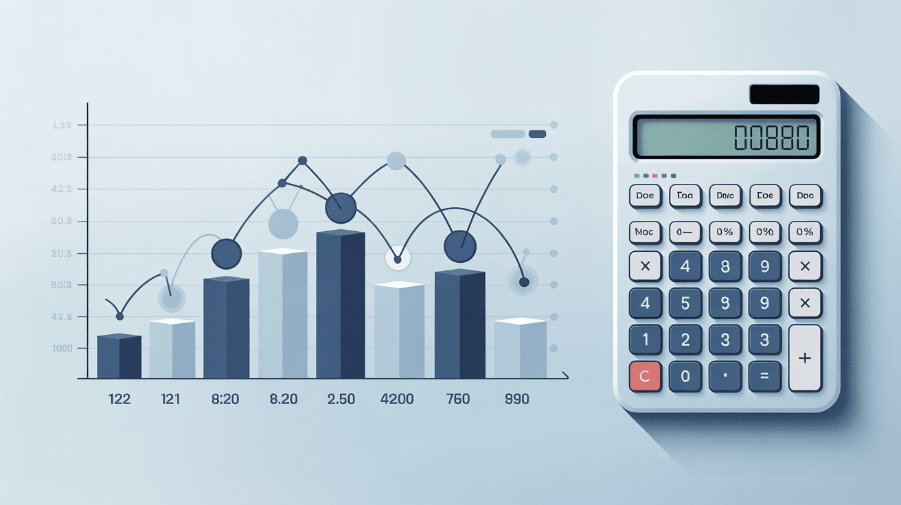 Exemple visuel de tableau de conversion cc en cv et calculs