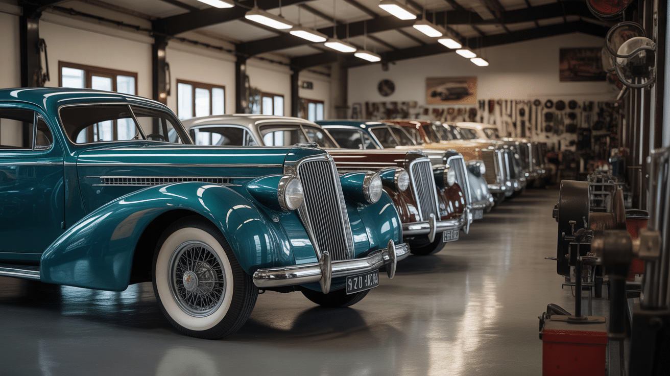 Automobiles classiques boite cotal