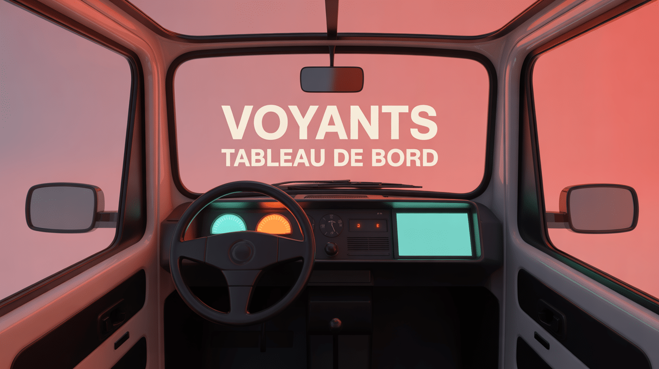 Voyants tableau de bord Fiat 500 allumés
