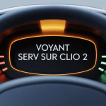 voyant serv clio 2 allumé sur tableau de bord
