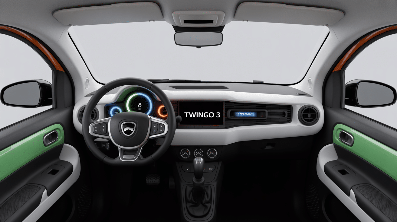 Tableau de bord Twingo 3 voyant lumineux