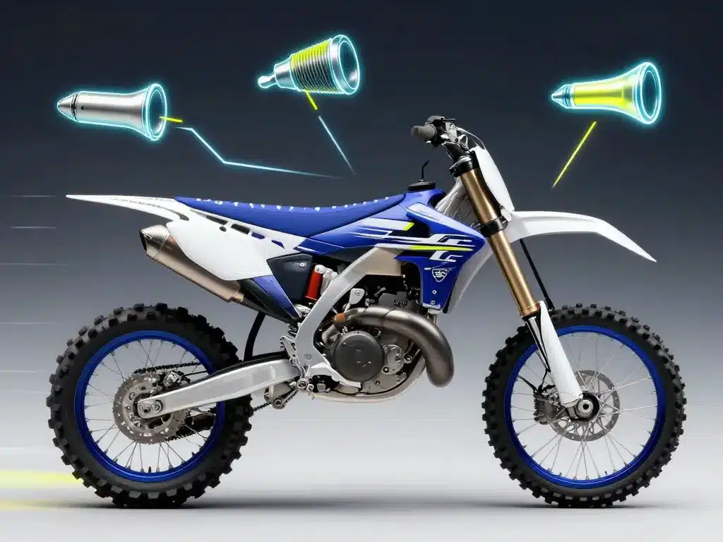 125 yz 2011 avec pièces upgrades, échappement suspension intake
