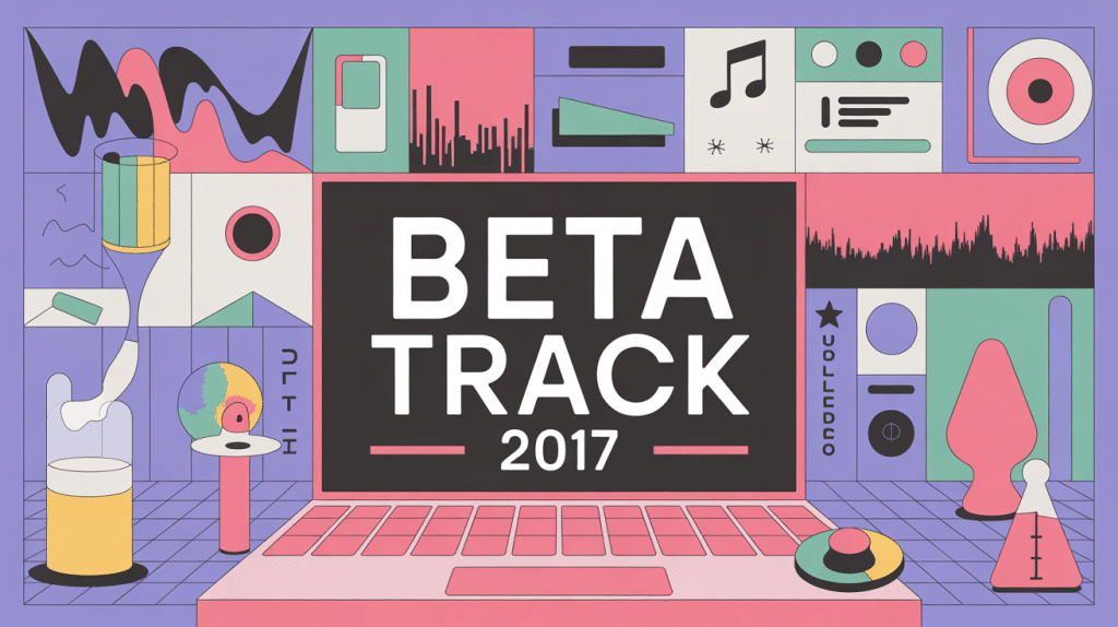 illustration globale beta track 2017 versions beta audio logiciel