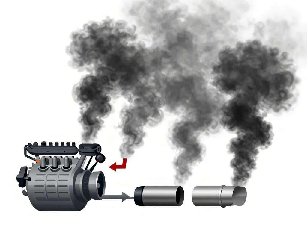 diagramme blacks smokes origine moteur échappement