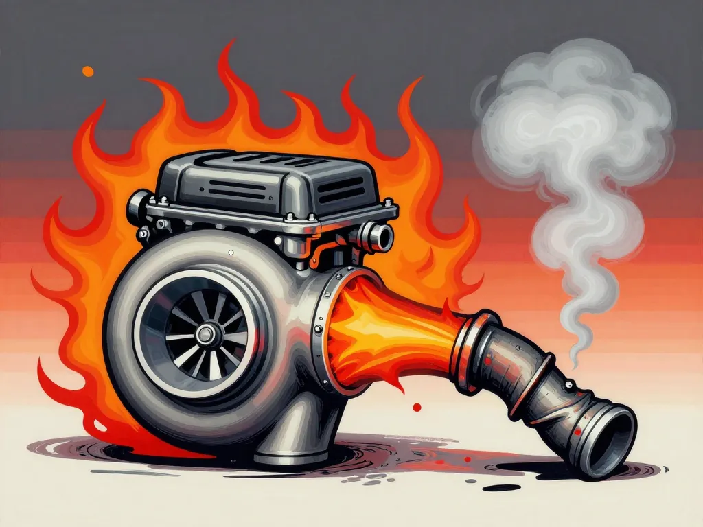 Risques moteur durite turbo percée