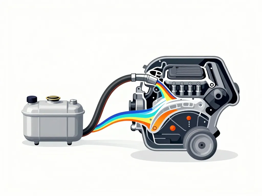 durite essence chemin carburant moteur