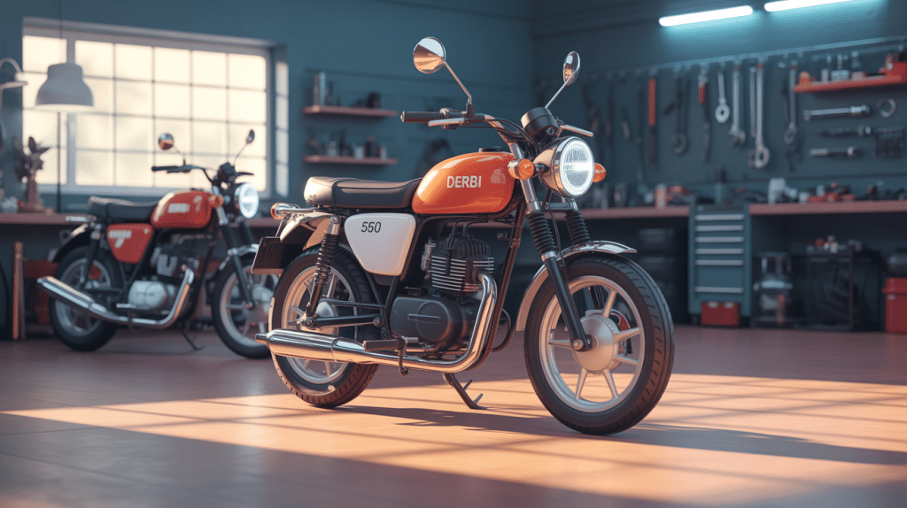 illustration faisceau electrique derbi atelier moto