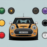 illustration liste voyant mini cooper sur tableau de bord