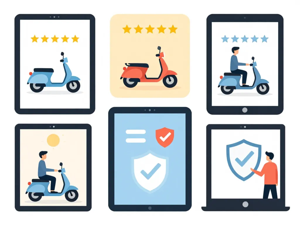 location scooter particulier sélection plateforme