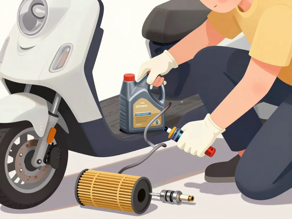 entretien moteur scooter maintenance fiabilite
